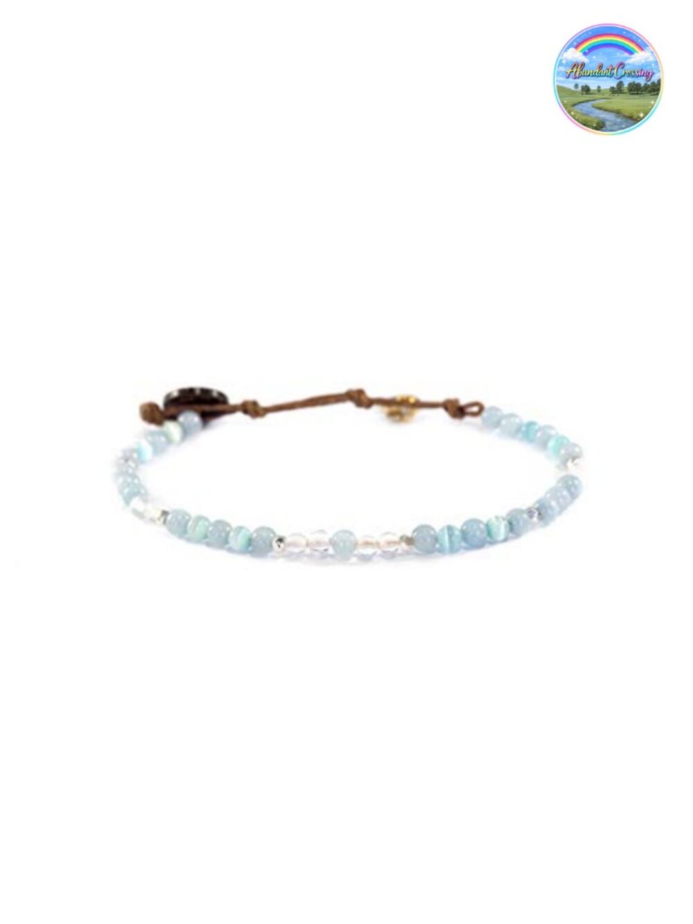 4MM Natural Chakra Healing Stone Bracelet Adjustable